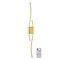Gold LED Vanity Wall Light – Dimmable Farmhouse Bathroom Light Fixture